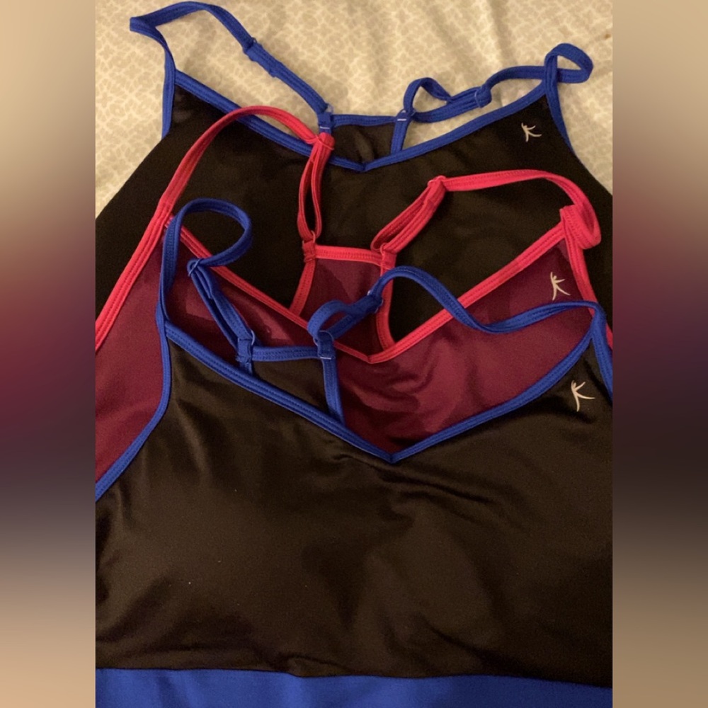 Brand: Danskin Colors:blue/black pink/pink  Size:XL